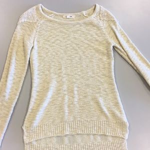 Cream colored sweater - small